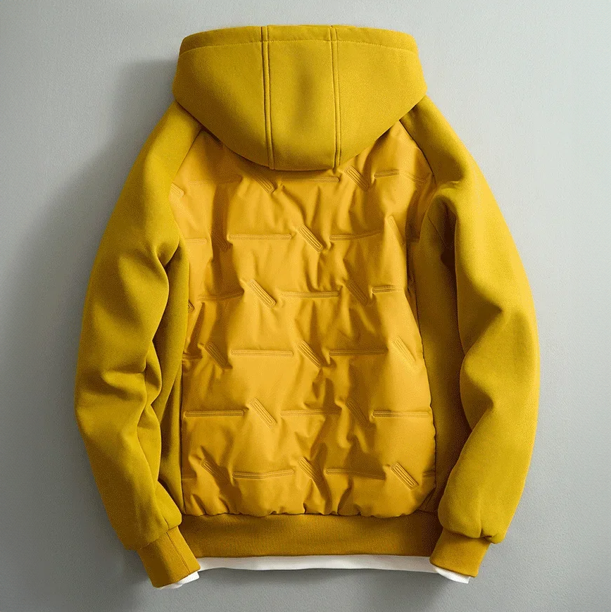 Men's Hooded Oversized Sleek Winter Coat