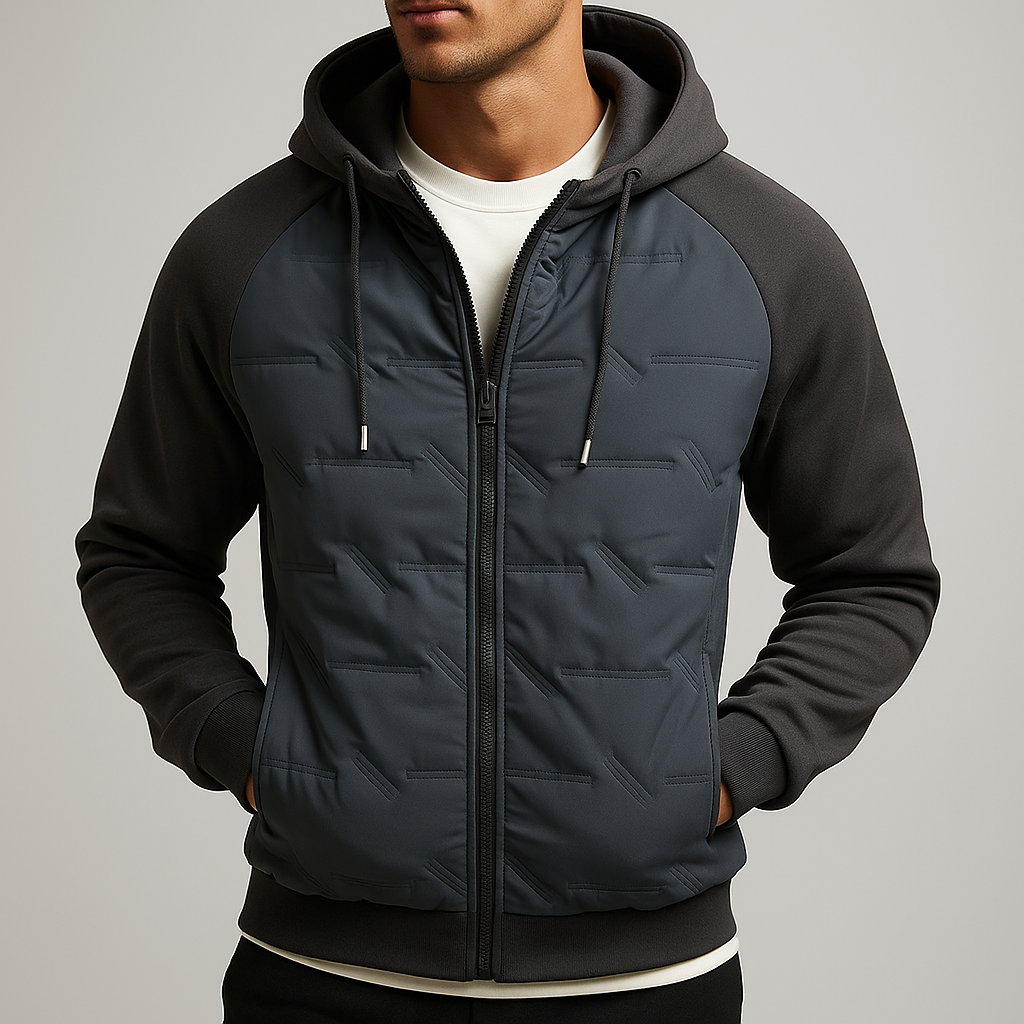 Men's Hooded Oversized Sleek Winter Coat