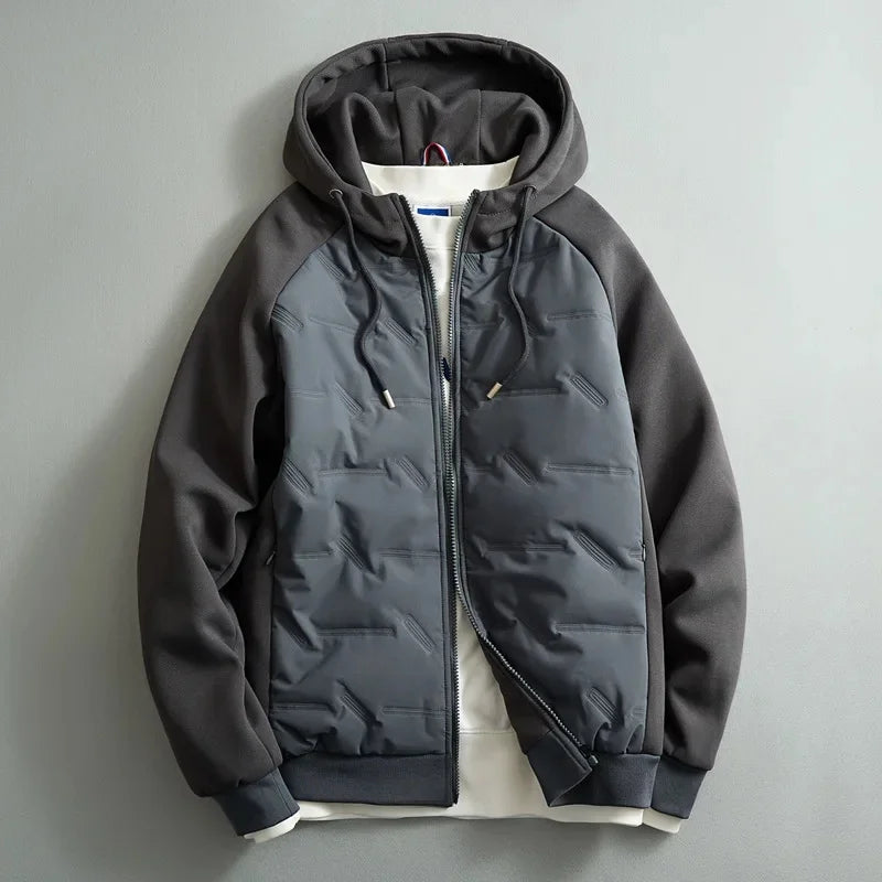 Men's Hooded Oversized Sleek Winter Coat