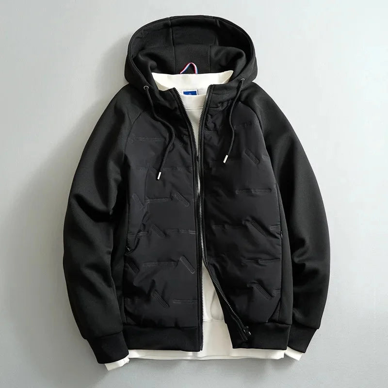 Men's Hooded Oversized Sleek Winter Coat