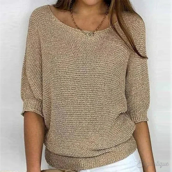 Eleganter Pullover für Damen mit perfekter Passform