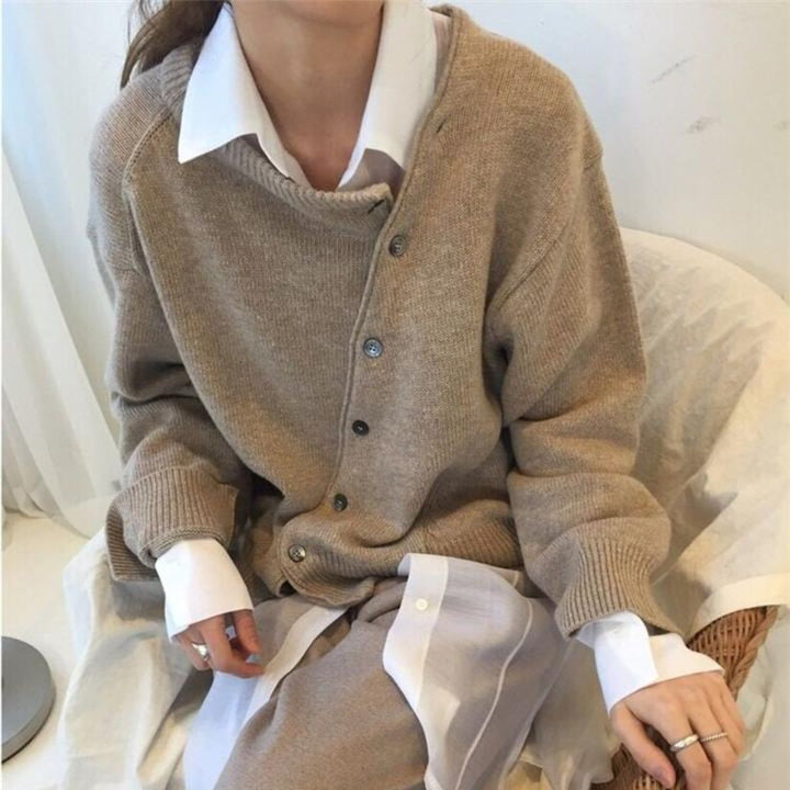 Women's Stylish Cashmere Sweater - Soft and Warm Comfort