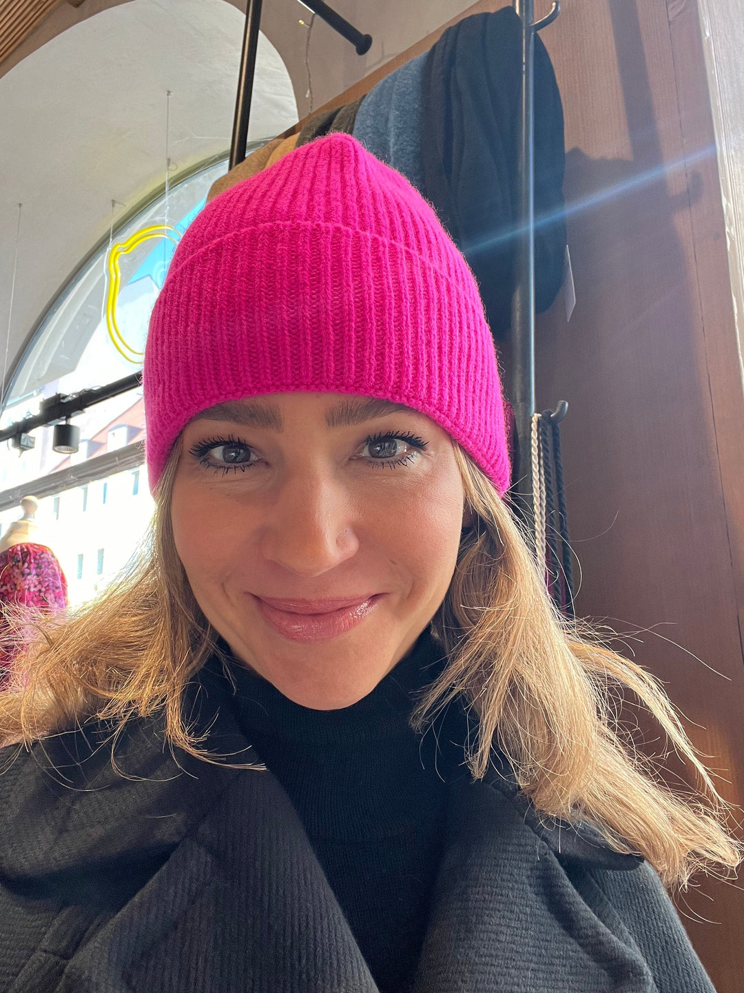 Women's Warm Cozy Beanie - Folded Cuff, Ribbed Knit for Winter-The Yellow Prime