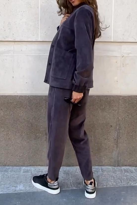 Men's Comfortable Vintage Set with Soft Fabric