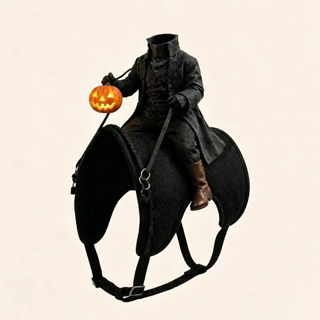 Costume da animale domestico del Cavaliere senza testa di Halloween per gatti e cani