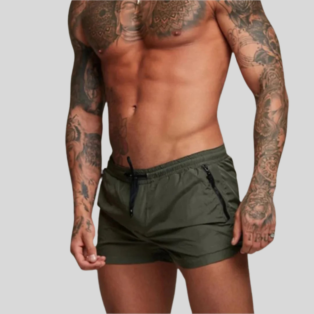Lucian | Men's Drawstring Swim Trunks