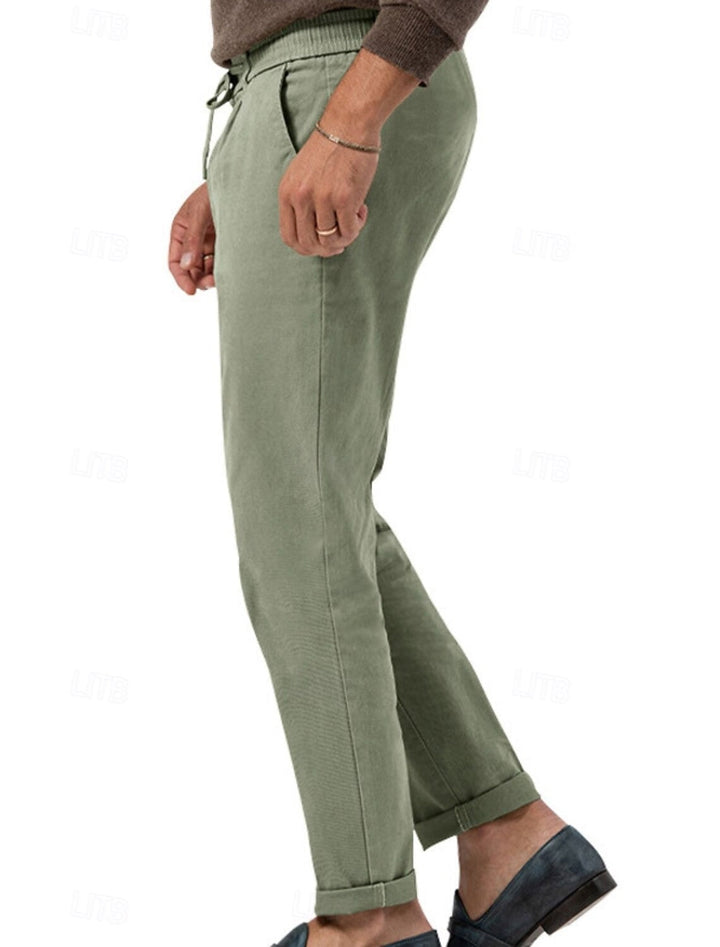 Men's Casual Beach Trousers-The Yellow Prime
