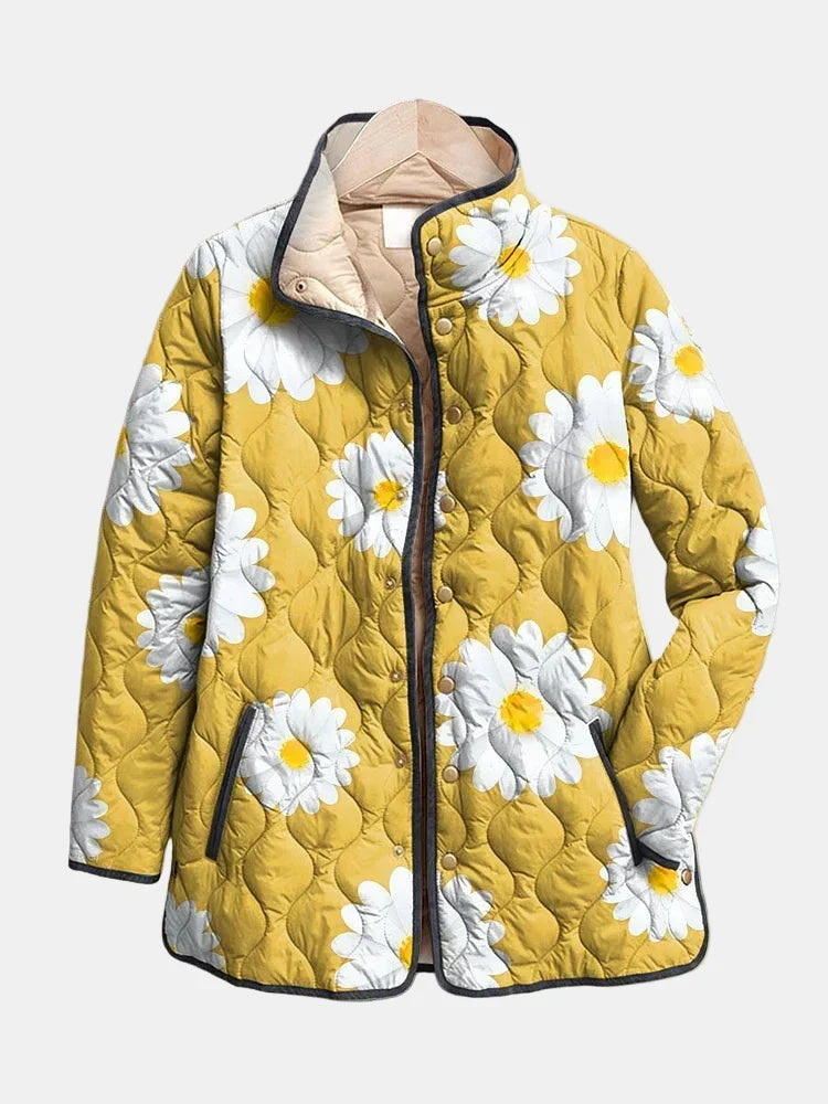 Manteau d'extérieur oversize décontracté et naturellement élégant pour femme