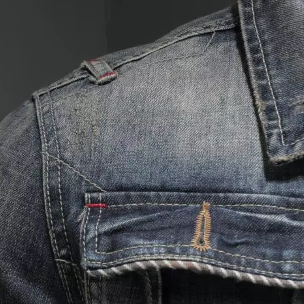Nathan | Men's Trendy Denim Jacket