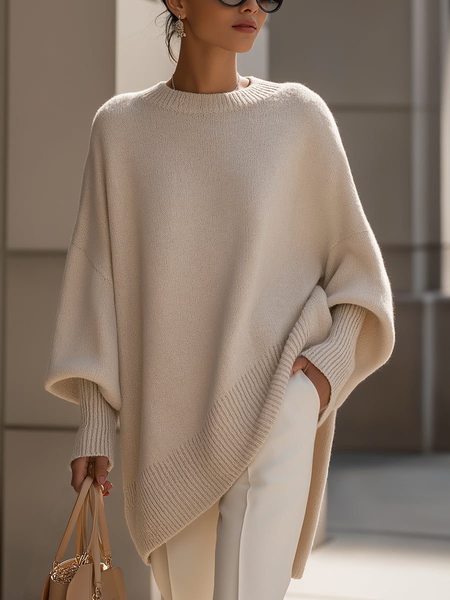 Women's Relaxed Fit Oversized Knit Sweater