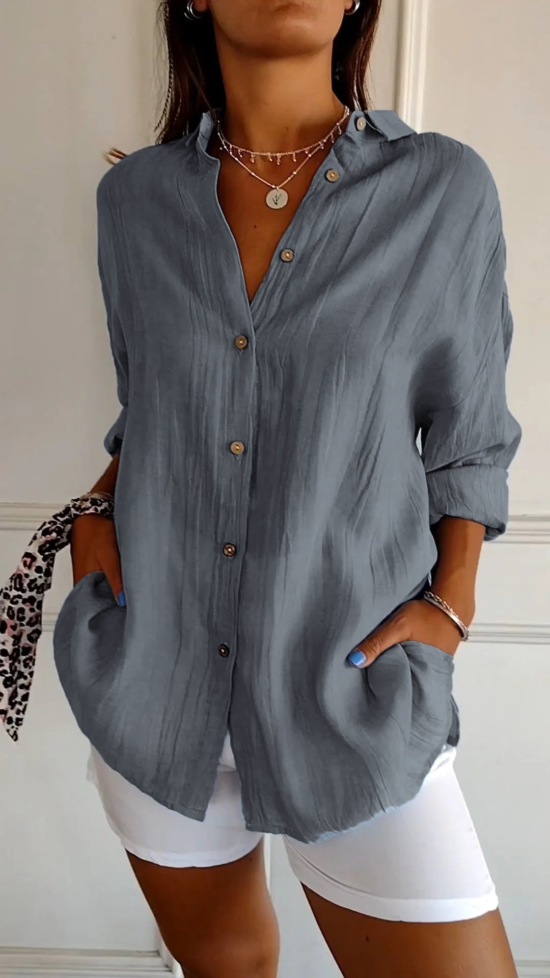 Women's Stylish Casual Shirt-The Yellow Prime