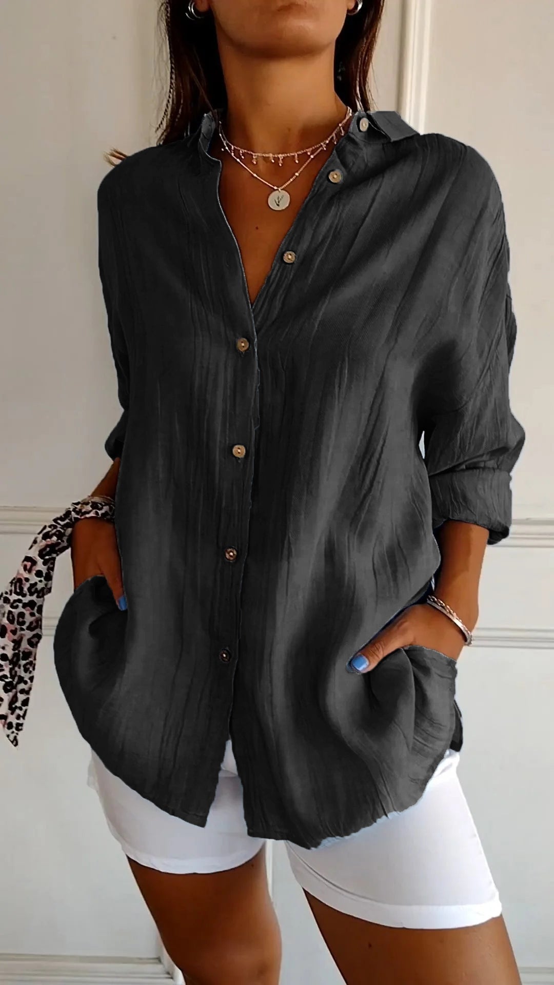 Women's Stylish Casual Shirt-The Yellow Prime