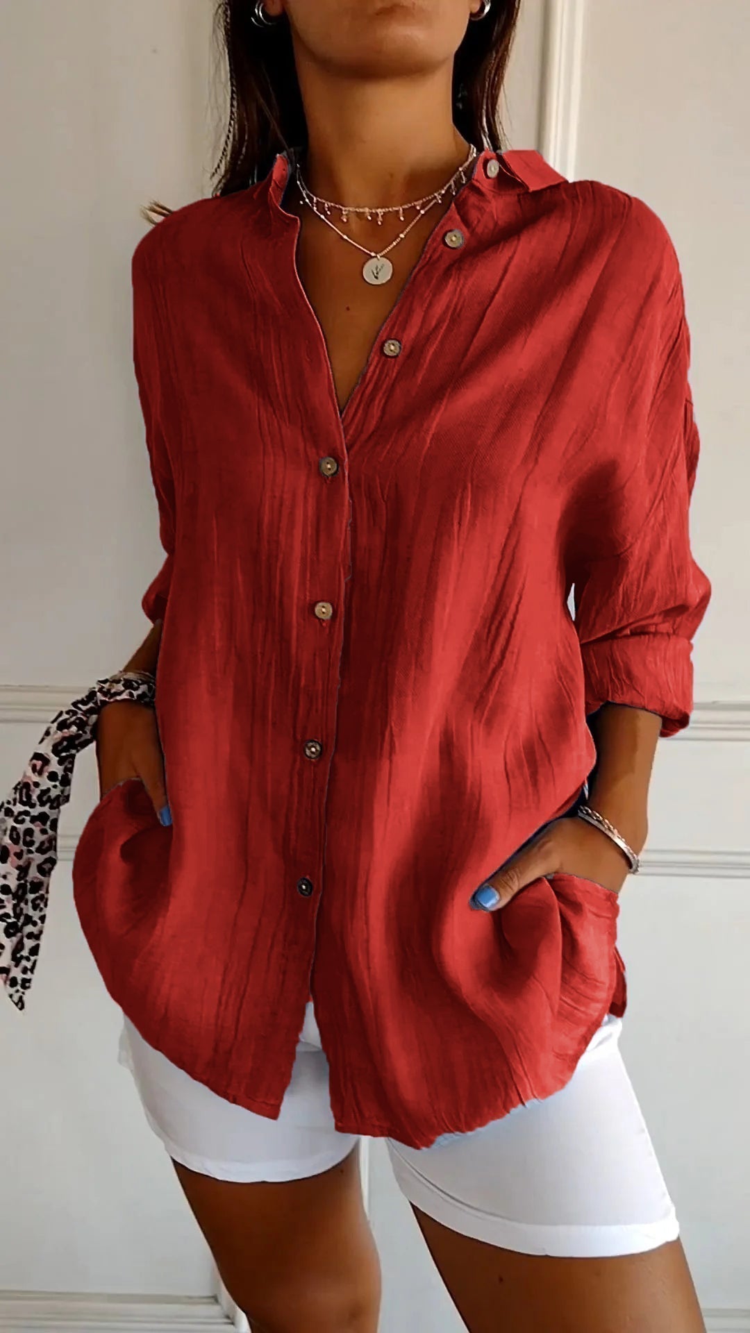 Women's Stylish Casual Shirt-The Yellow Prime
