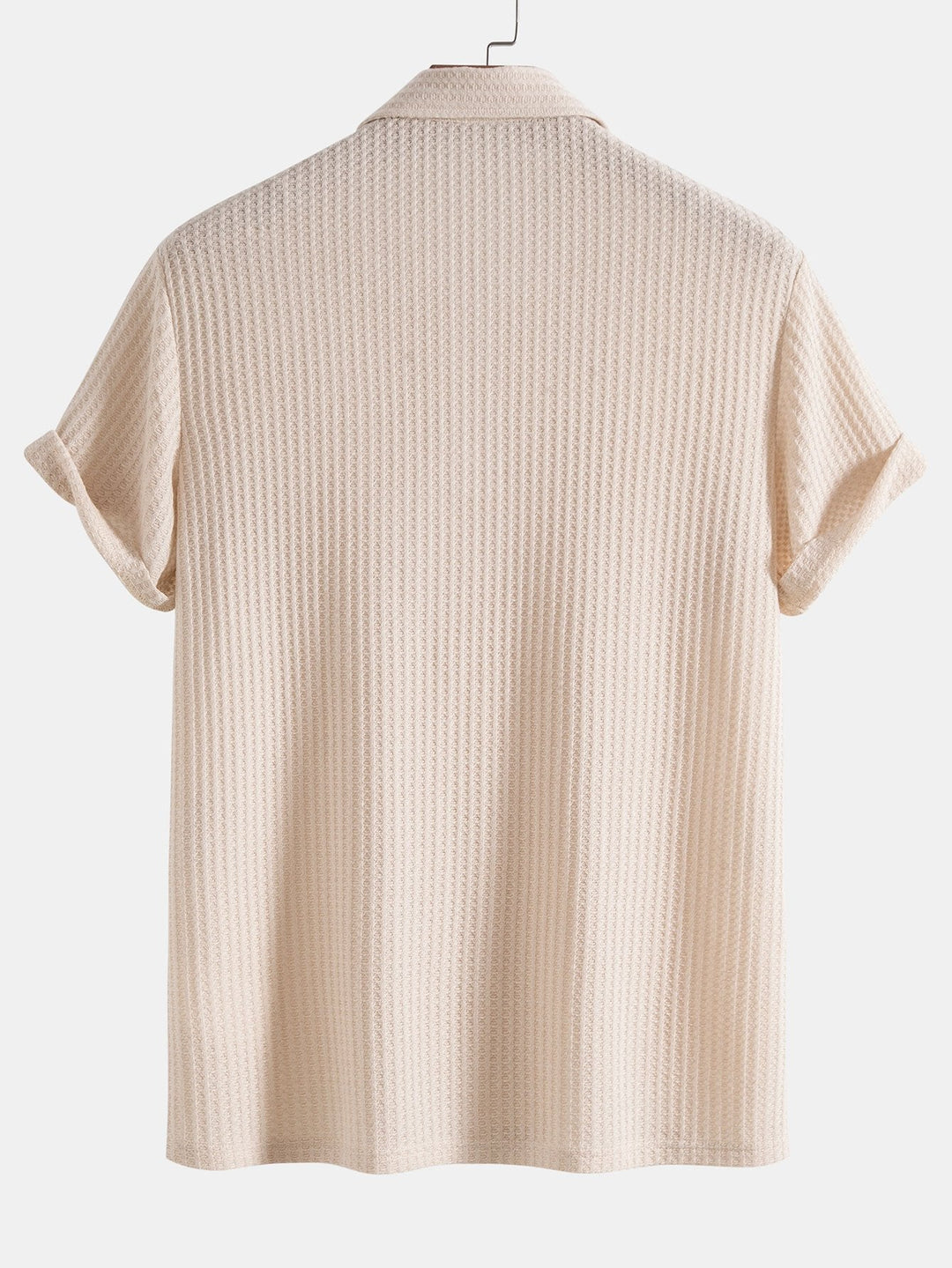 Julian | Men's Textured Short Sleeve Casual Polo Shirt