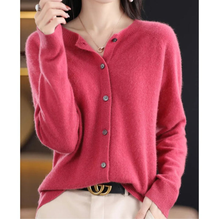 Women's Button-Front Cardigan for Stylish Layering