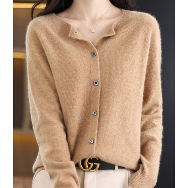 Women's Button-Front Cardigan for Stylish Layering