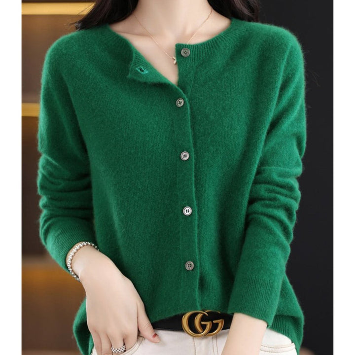Women's Button-Front Cardigan for Stylish Layering
