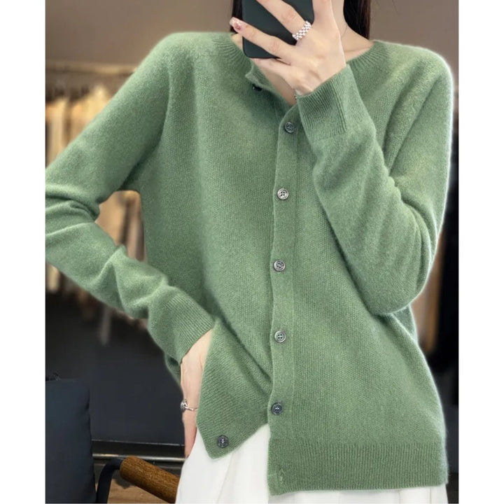 Women's Button-Front Cardigan for Stylish Layering