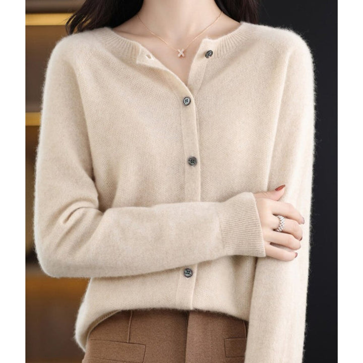 Women's Button-Front Cardigan for Stylish Layering