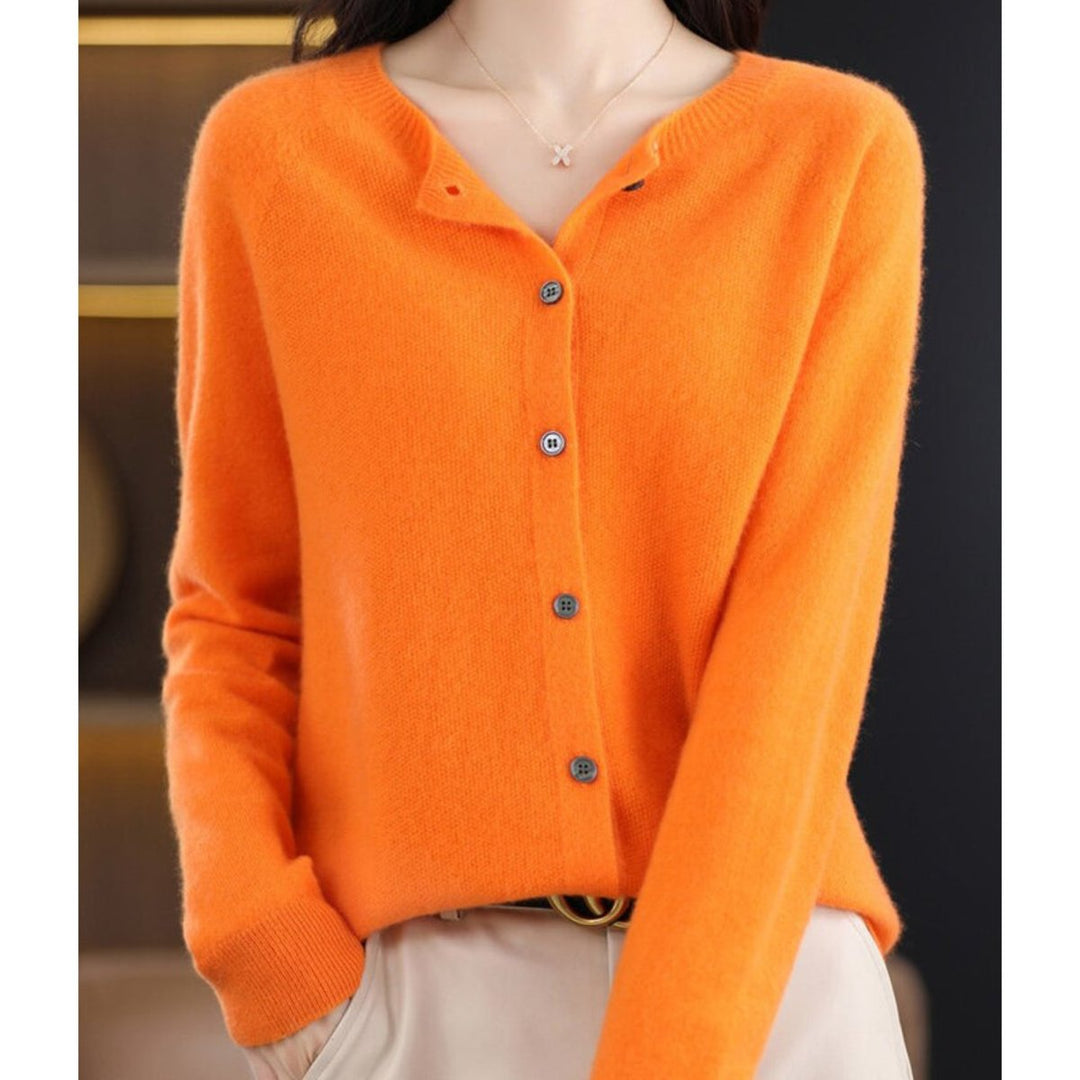Women's Button-Front Cardigan for Stylish Layering