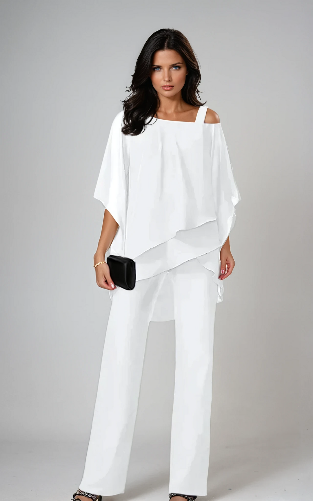 Mariella | Women's Two-Piece Layered Outfit-The Yellow Prime