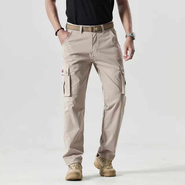 Alfred | Men's Cargo Straight Leg Trousers