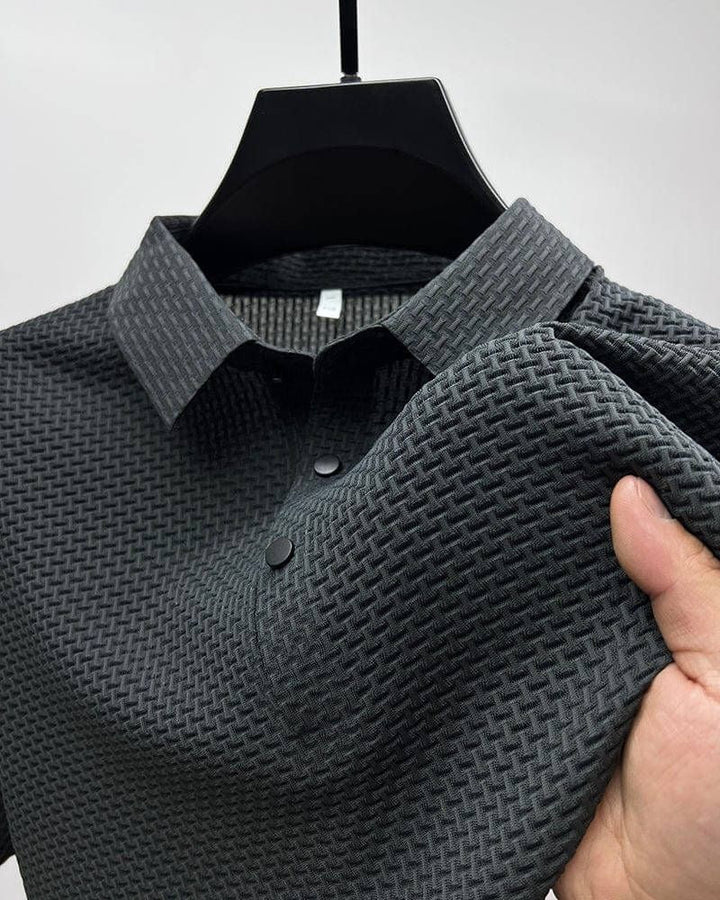 Morris | Men's Luxurious Mesh Silk Summer Shirt-The Yellow Prime