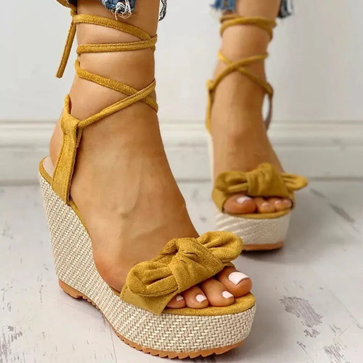 Emilia | Women's Elegant Summer Ankle Strap Sandals-The Yellow Prime