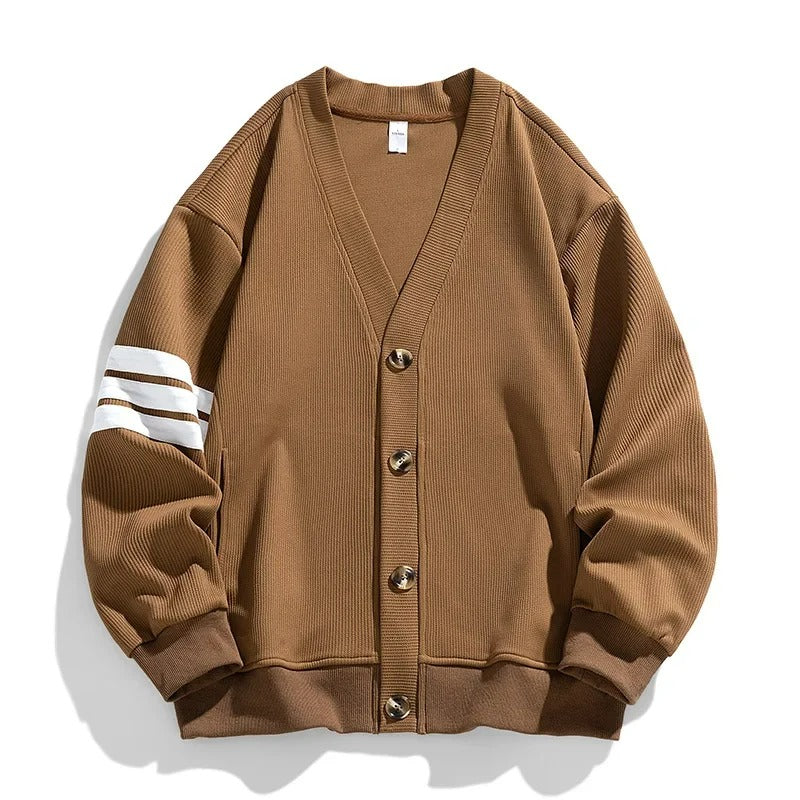 Ryan | Men's Nylon Blend Cardigan Sweater