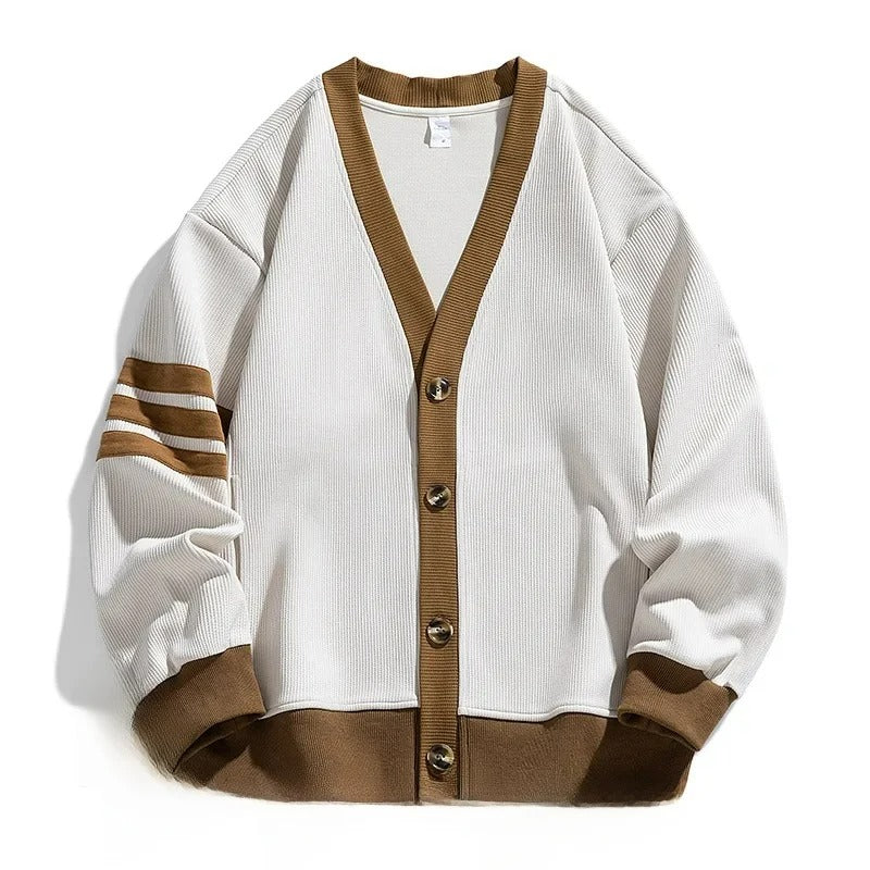 Ryan | Men's Nylon Blend Cardigan Sweater