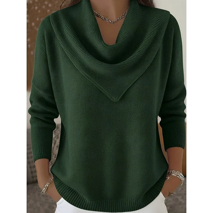 Women's Classic Cowl-Neck Sweater