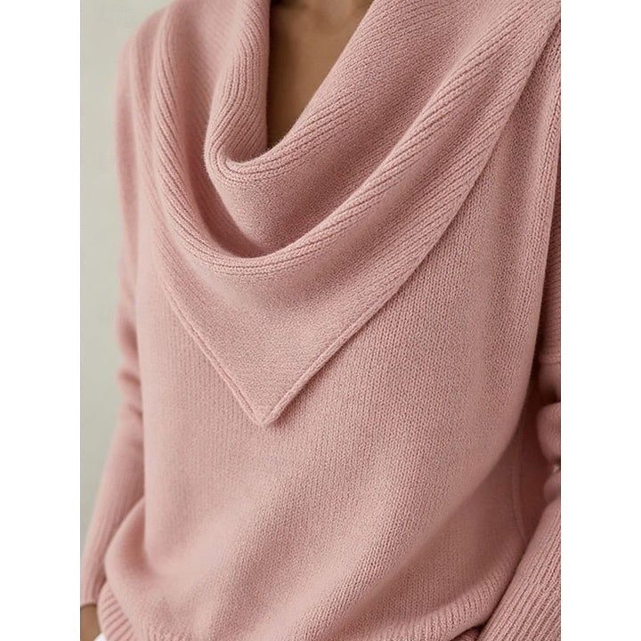 Women's Classic Cowl-Neck Sweater
