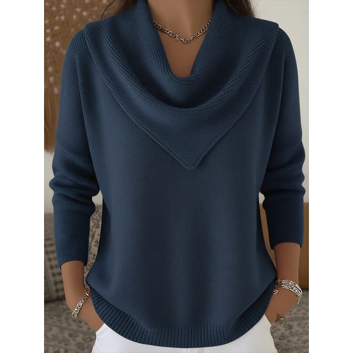 Women's Classic Cowl-Neck Sweater