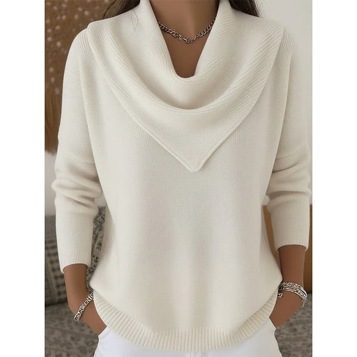 Women's Classic Cowl-Neck Sweater