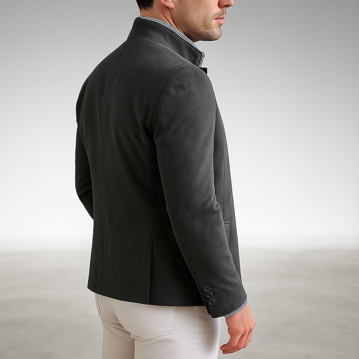 Cárdigan informal moderno abotonado para hombre