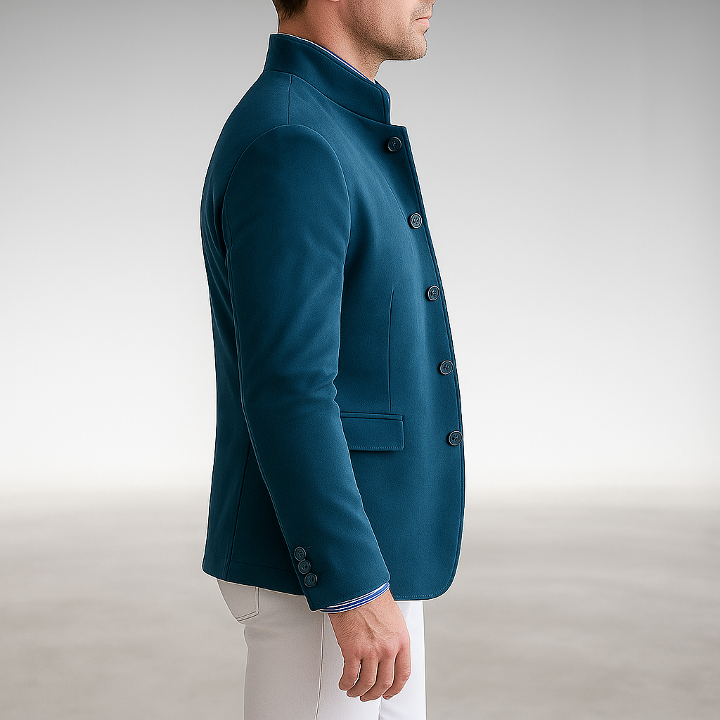 Cárdigan informal moderno abotonado para hombre