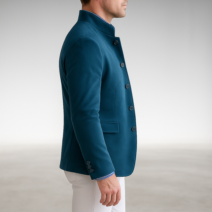 Cárdigan informal moderno abotonado para hombre