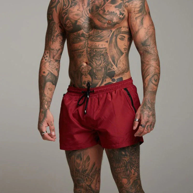 Men's Casual Summer Beach Shorts-The Yellow Prime