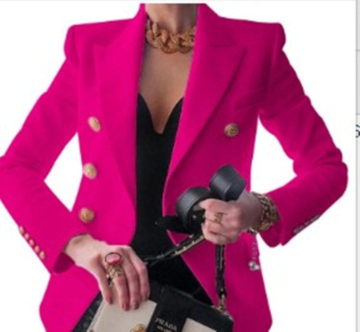 Women's Elegant Formal Blazer-The Yellow Prime