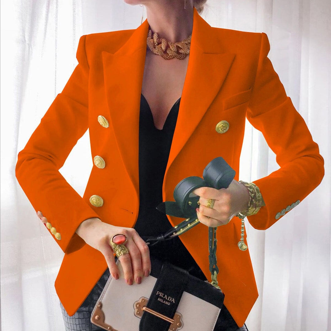 Women's Elegant Formal Blazer-The Yellow Prime