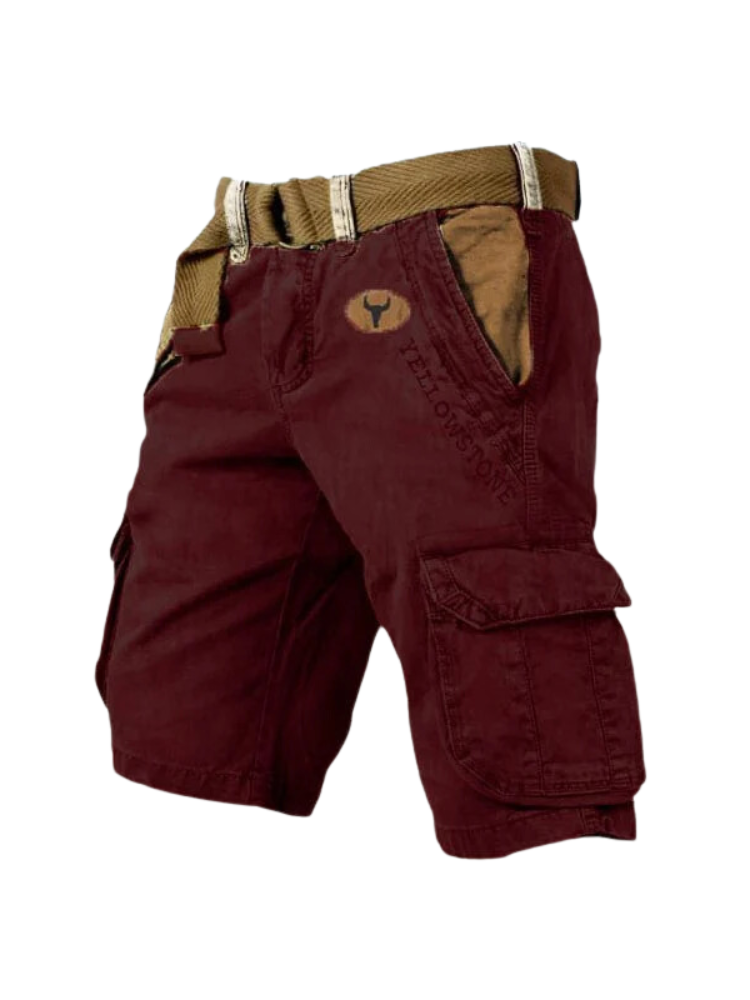 Men's Versatile Cargo Shorts for Everyday Wear-The Yellow Prime