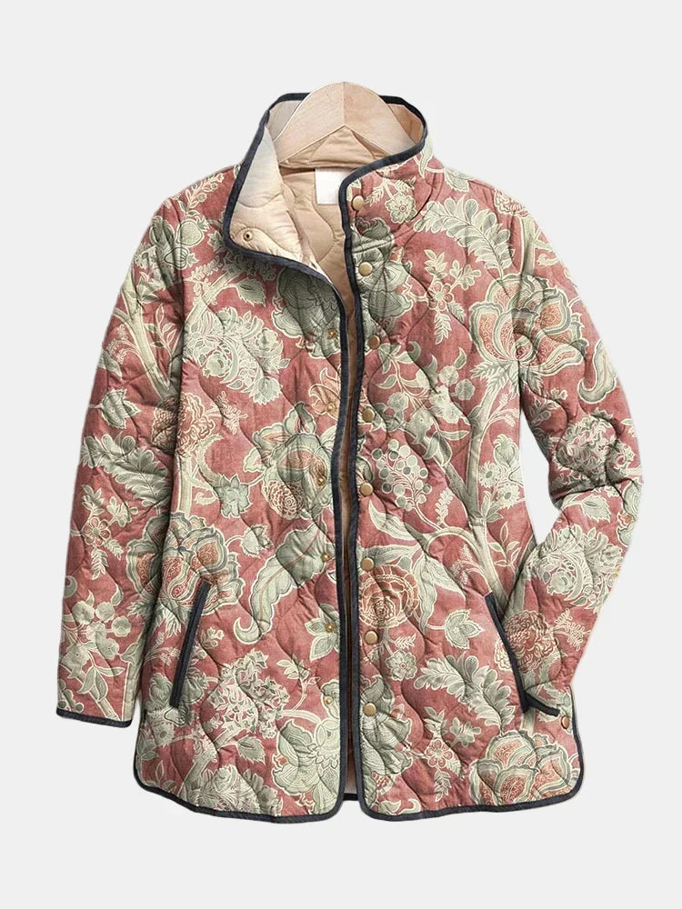 Women's Quilted Padded Sleek Puffer Jacket