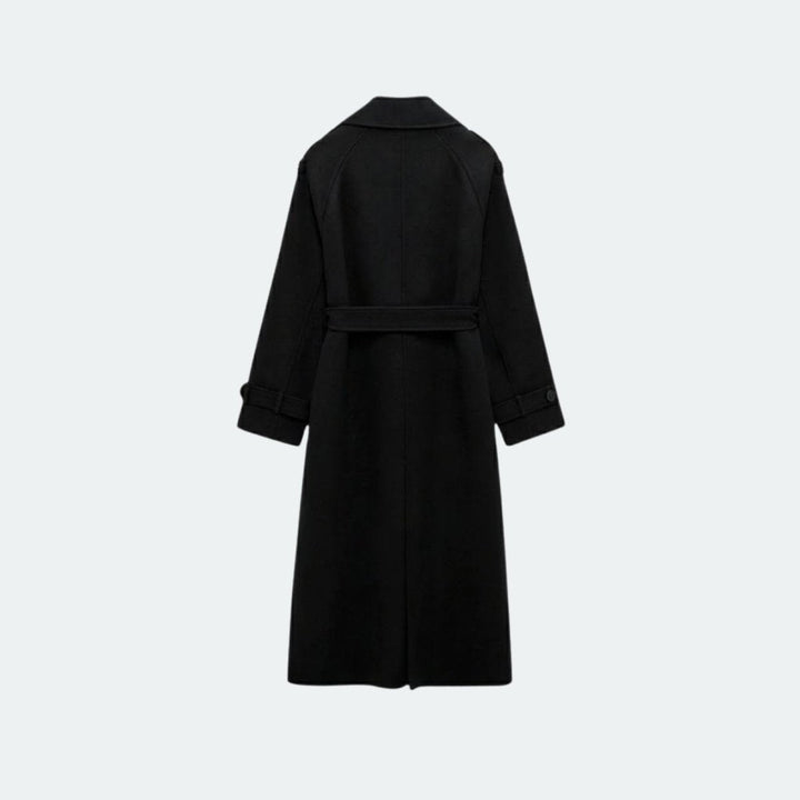 Women's Classic Belted Fluid Trench Coat