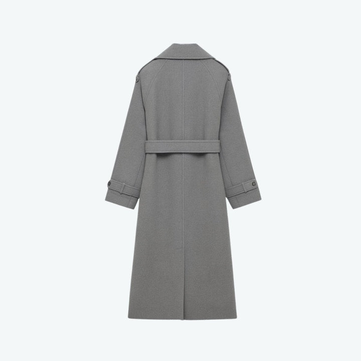 Women's Classic Belted Fluid Trench Coat