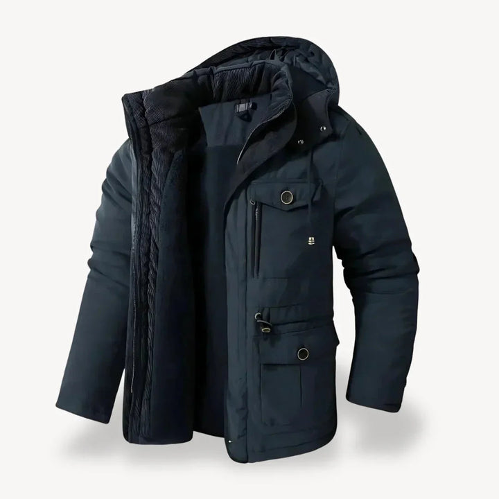 Men's Functional Heavy Winter Jacket for Cold Weather