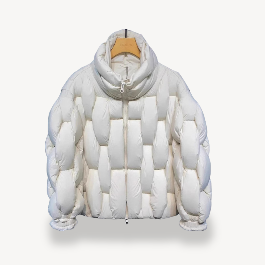 Women's Zip-Up Quilted Timeless Puffer Jacket