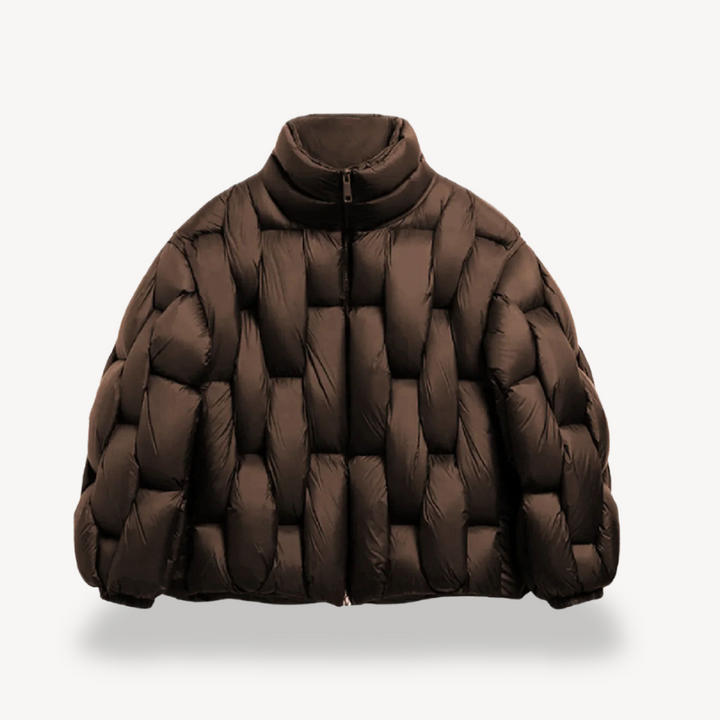 Women's Zip-Up Quilted Timeless Puffer Jacket