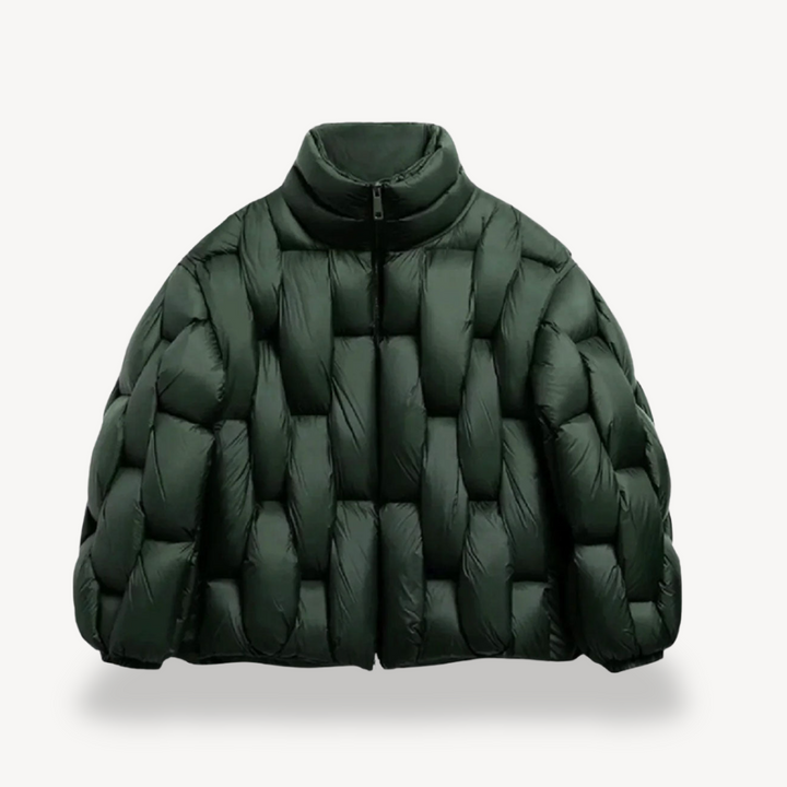 Women's Zip-Up Quilted Timeless Puffer Jacket