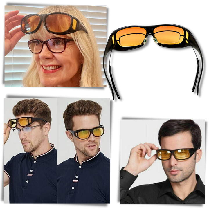 Polarized Night Vision Glasses for Safer Night Driving-The Yellow Prime