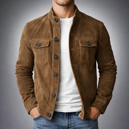 Manteau de créateur distingué pour homme – Indispensable pour l’automne et l’hiver